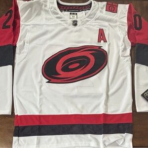 Carolina Hurricanes Sebastian Aho White Jersey #20 Adult Large (52)NWT